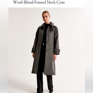 Abercrombie heavy coat